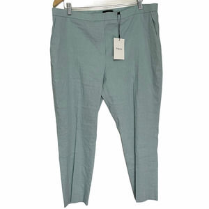 Theory Stretch Linen Pull On Pants Plus Treeca